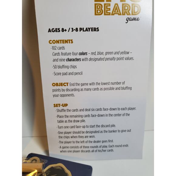 The Epic Beard Game - 100% Complete 3 - 8 Players - Picture 4 of 6